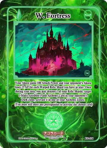 W. Fortress (EE-138), Eternal Echoes [1st Edition] — Akora card price