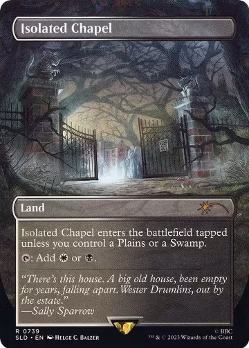 Isolated Chapel (739), Secret Lair Drop Series — Magic card price