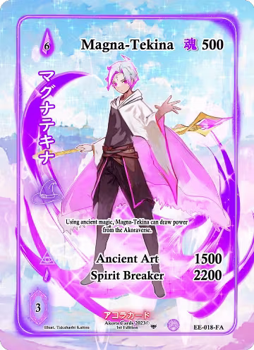 Magna-Tekina (Full Art) (EE-018-FA), Eternal Echoes [1st Edition] — Akora card price