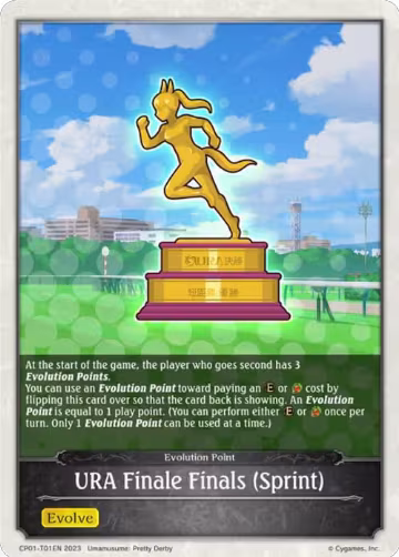 URA Finale Finals (Sprint) (CP01-T01EN), Umamusume: Pretty Derby — Shadowverse card price