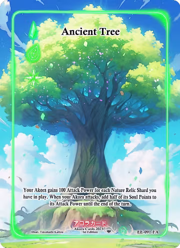 Ancient Tree (Full Art) (EE-091-FA), Eternal Echoes [1st Edition] — Akora card price