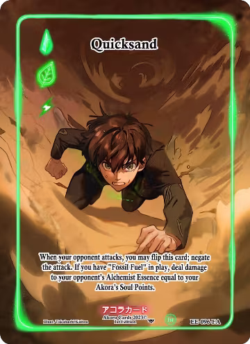 Quicksand (Full Art) (EE-096-FA), Eternal Echoes [1st Edition] — Akora card price