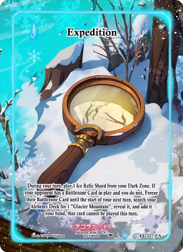 Expedition (Full Art) (EE-127-FA), Eternal Echoes [1st Edition] — Akora card price