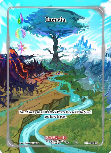 Inervia (Full Art) (EE-147-FA), Eternal Echoes [1st Edition] — Akora card price
