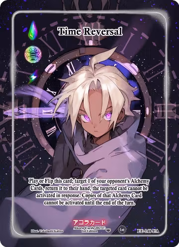 Time Reversal (Full Art) (EE-148-FA), Eternal Echoes [1st Edition] — Akora card price