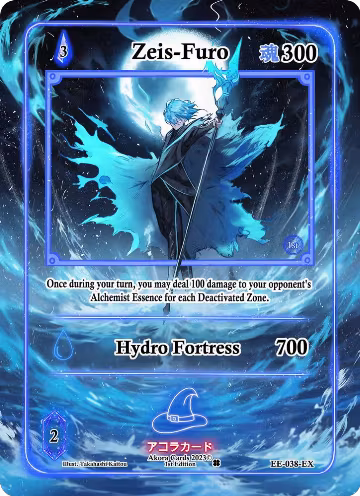 Zeis-Furo (Extended Art) (EE-038-EX), Eternal Echoes [1st Edition] — Akora card price