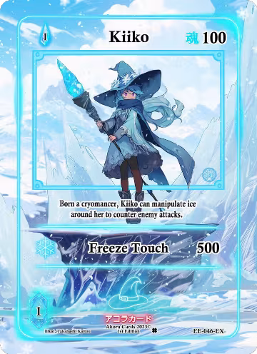 Kiiko (Extended Art) (EE-046-EX), Eternal Echoes [1st Edition] — Akora card price