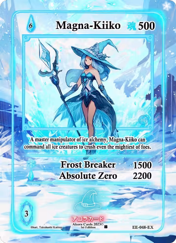 Magna-Kiiko (Extended Art) (EE-048-EX), Eternal Echoes [1st Edition] — Akora card price