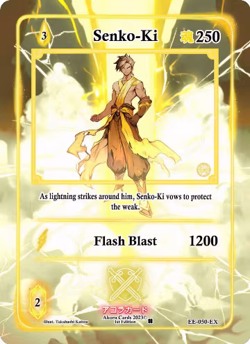 Senko-Ki (Extended Art) (EE-050-EX), Eternal Echoes [1st Edition] — Akora card price