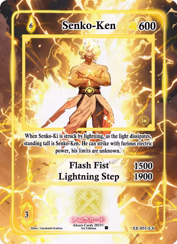 Senko-Ken (Extended Art) (EE-051-EX), Eternal Echoes [1st Edition] — Akora card price