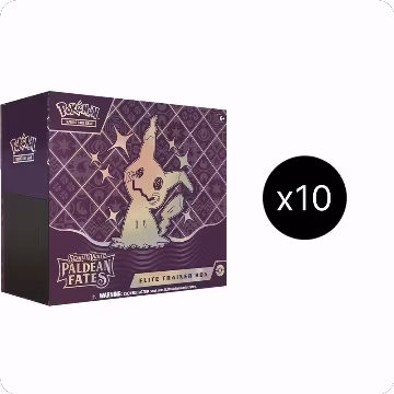 Paldean Fates Elite Trainer Box Case, Paldean Fates — Pokémon sealed product price