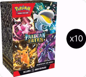 Paldean Fates Booster Bundle Display, Paldean Fates — Pokémon sealed product price