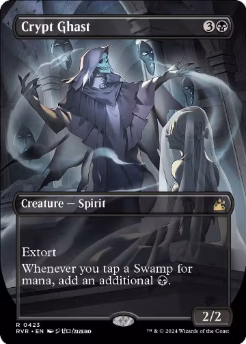 Crypt Ghast (Anime Borderless) (423), Ravnica Remastered — Magic card price