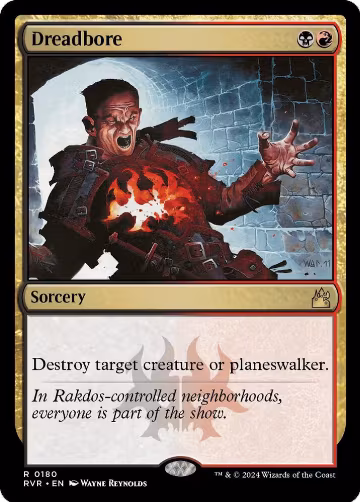 Dreadbore (180), Ravnica Remastered — Magic card price