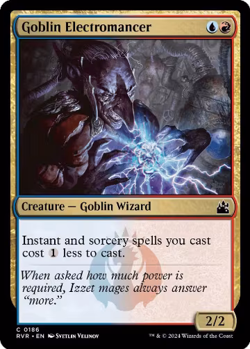Goblin Electromancer (186), Ravnica Remastered — Magic card price