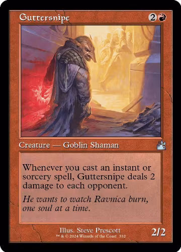 Guttersnipe (Retro Frame) (332), Ravnica Remastered — Magic card price