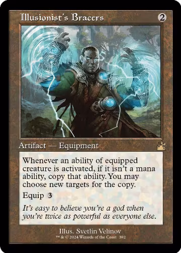 Illusionist's Bracers (Retro Frame) (392), Ravnica Remastered — Magic card price