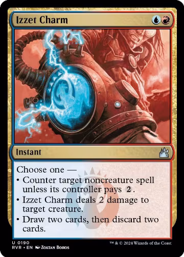 Izzet Charm (190), Ravnica Remastered — Magic card price