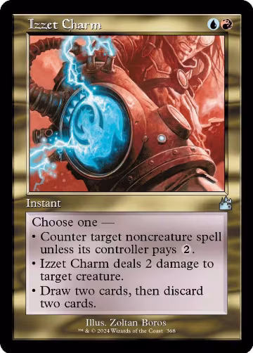 Izzet Charm (Retro Frame) (368), Ravnica Remastered — Magic card price