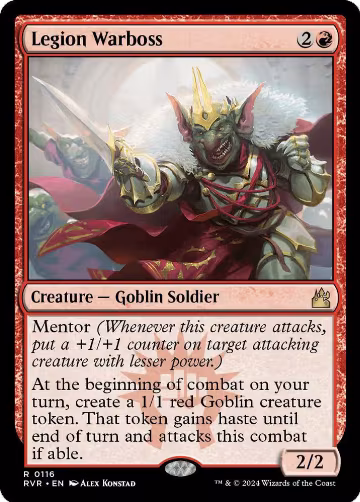 Legion Warboss (116), Ravnica Remastered — Magic card price