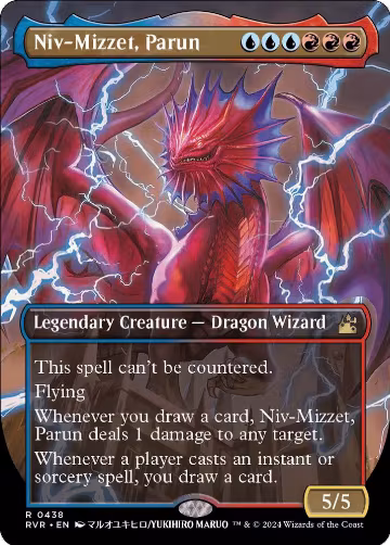 Niv-Mizzet, Parun (Anime Borderless) (438), Ravnica Remastered — Magic card price