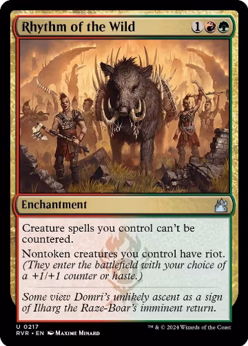 Rhythm of the Wild (217), Ravnica Remastered — Magic card price