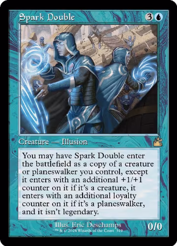 Spark Double (Retro Frame) (319), Ravnica Remastered — Magic card price