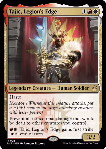 Tajic, Legion's Edge (231), Ravnica Remastered — Magic card price