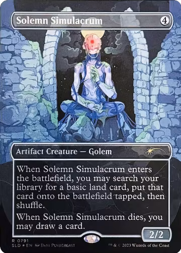 Solemn Simulacrum (0791) (791), Secret Lair Drop Series — Magic card price