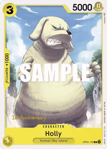 Holly (OP05-110), Awakening of the New Era: 1st Anniversary Tournament Cards — One Piece card price