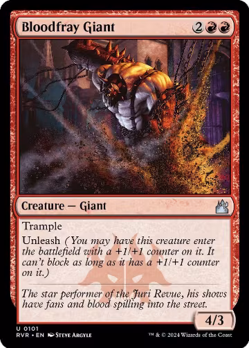 Bloodfray Giant (101), Ravnica Remastered — Magic card price