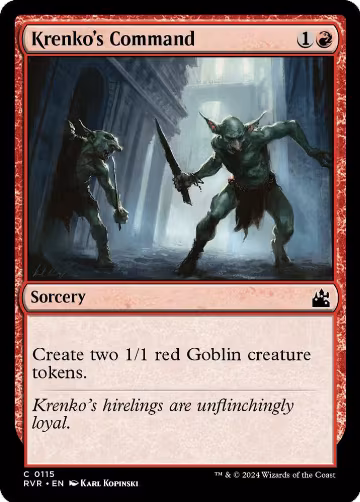 Krenko's Command (115), Ravnica Remastered — Magic card price