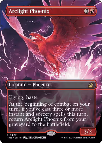 Arclight Phoenix (Anime Borderless) (427), Ravnica Remastered — Magic card price