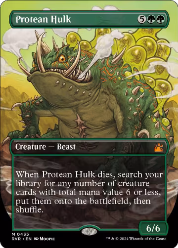 Protean Hulk (Anime Borderless) (435), Ravnica Remastered — Magic card price
