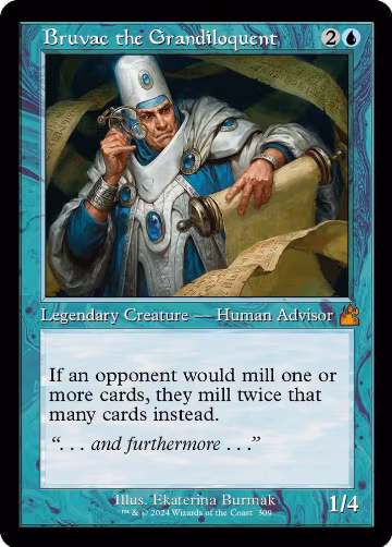 Bruvac the Grandiloquent (Retro Frame) (309), Ravnica Remastered — Magic card price