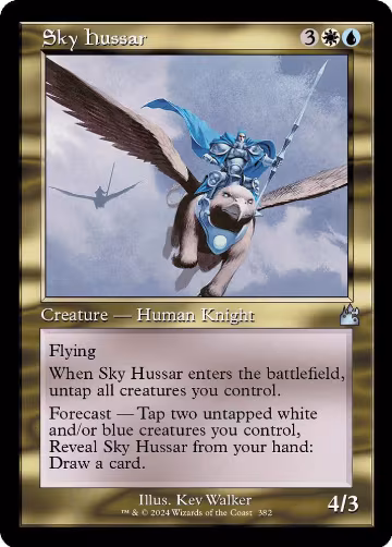 Sky Hussar (Retro Frame) (382), Ravnica Remastered — Magic card price