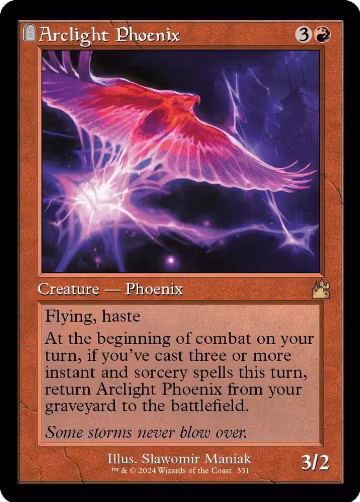 Arclight Phoenix (Retro Frame) (331), Ravnica Remastered — Magic card price