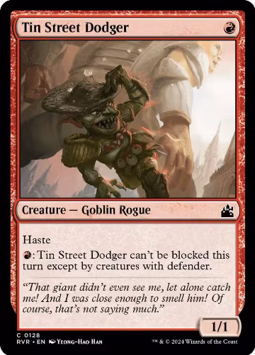 Tin Street Dodger (128), Ravnica Remastered — Magic card price