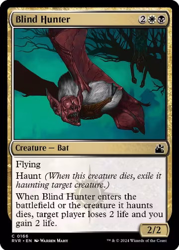 Blind Hunter (166), Ravnica Remastered — Magic card price