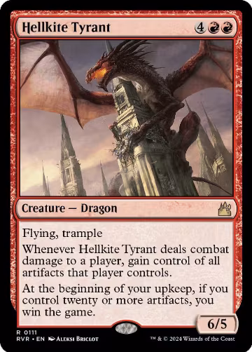 Hellkite Tyrant (111), Ravnica Remastered — Magic card price