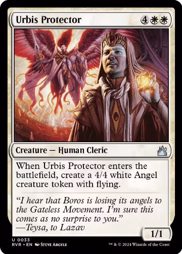 Urbis Protector (33), Ravnica Remastered — Magic card price