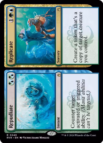 Repudiate // Replicate (249), Ravnica Remastered — Magic card price