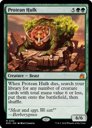 Protean Hulk (153), Ravnica Remastered — Magic card price
