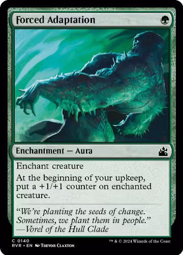 Forced Adaptation (140), Ravnica Remastered — Magic card price