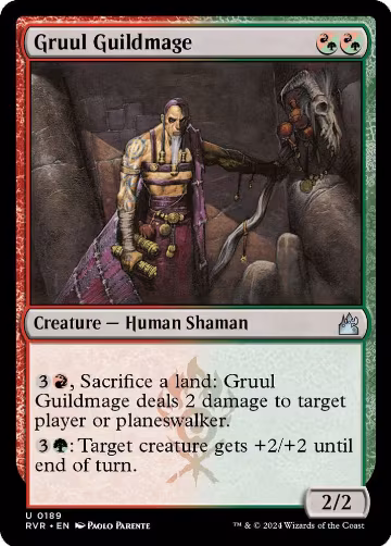 Gruul Guildmage (189), Ravnica Remastered — Magic card price