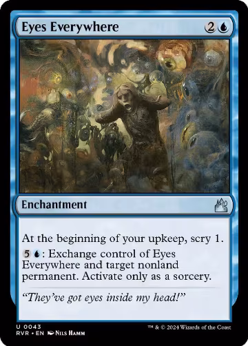 Eyes Everywhere (43), Ravnica Remastered — Magic card price