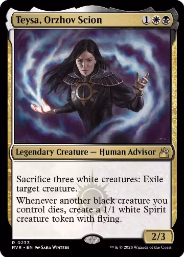 Teysa, Orzhov Scion (233), Ravnica Remastered — Magic card price
