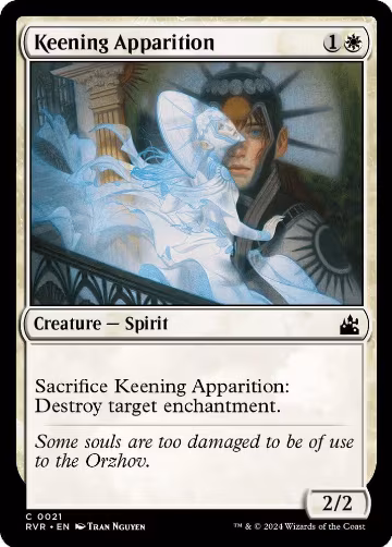 Keening Apparition (21), Ravnica Remastered — Magic card price