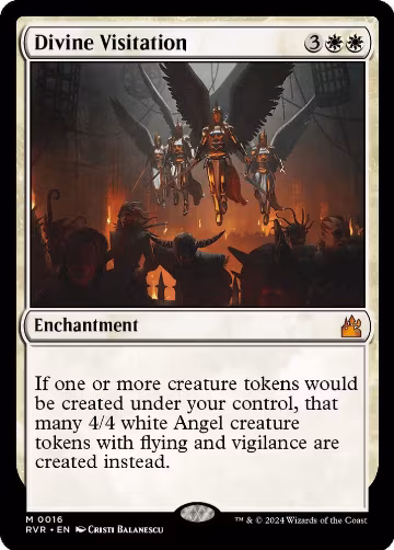 Divine Visitation (16), Ravnica Remastered — Magic card price