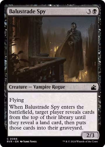 Balustrade Spy (66), Ravnica Remastered — Magic card price
